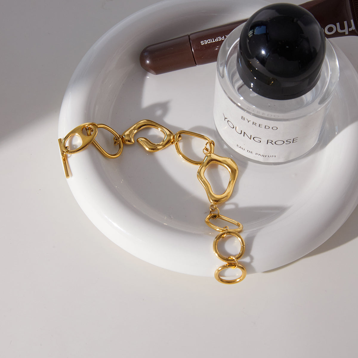 Abstract Geometric Toggle Bracelet