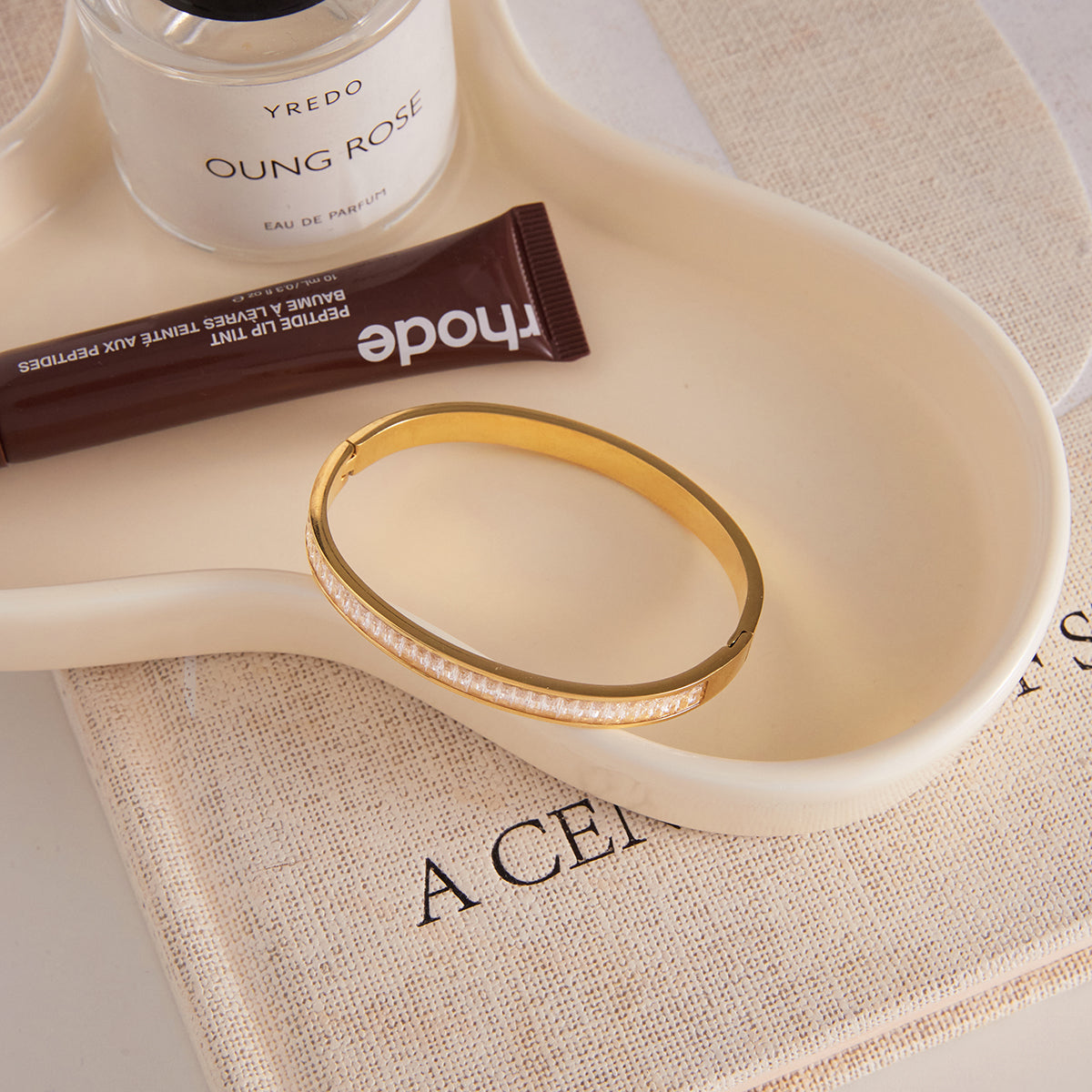 Empress Baguette-Cut Bangle