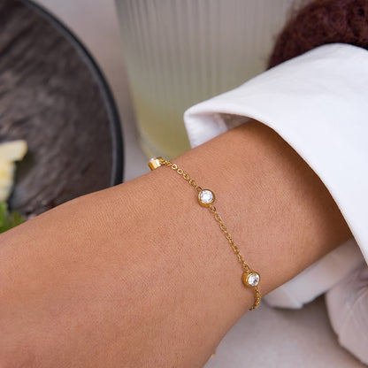 The Constellation Bangle & Chain Set
