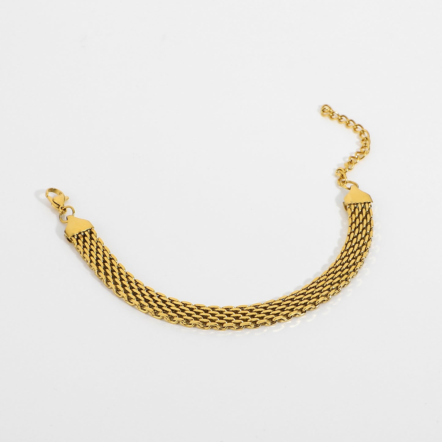 The Gilded Arc Bangle