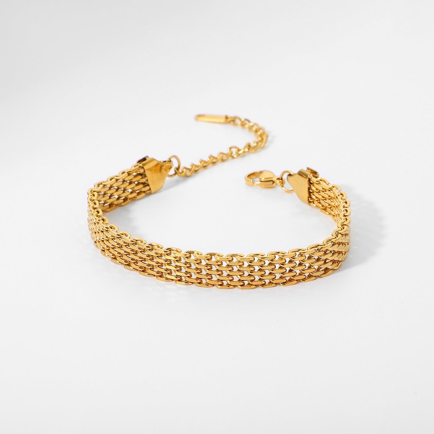 The Gilded Arc Bangle