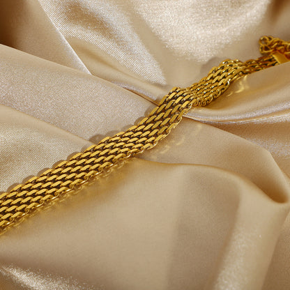 The Gilded Arc Bangle
