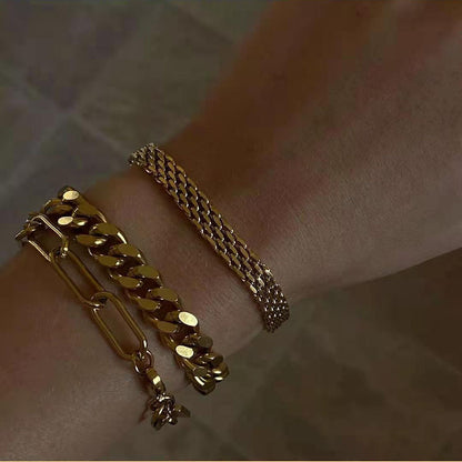 The Gilded Arc Bangle