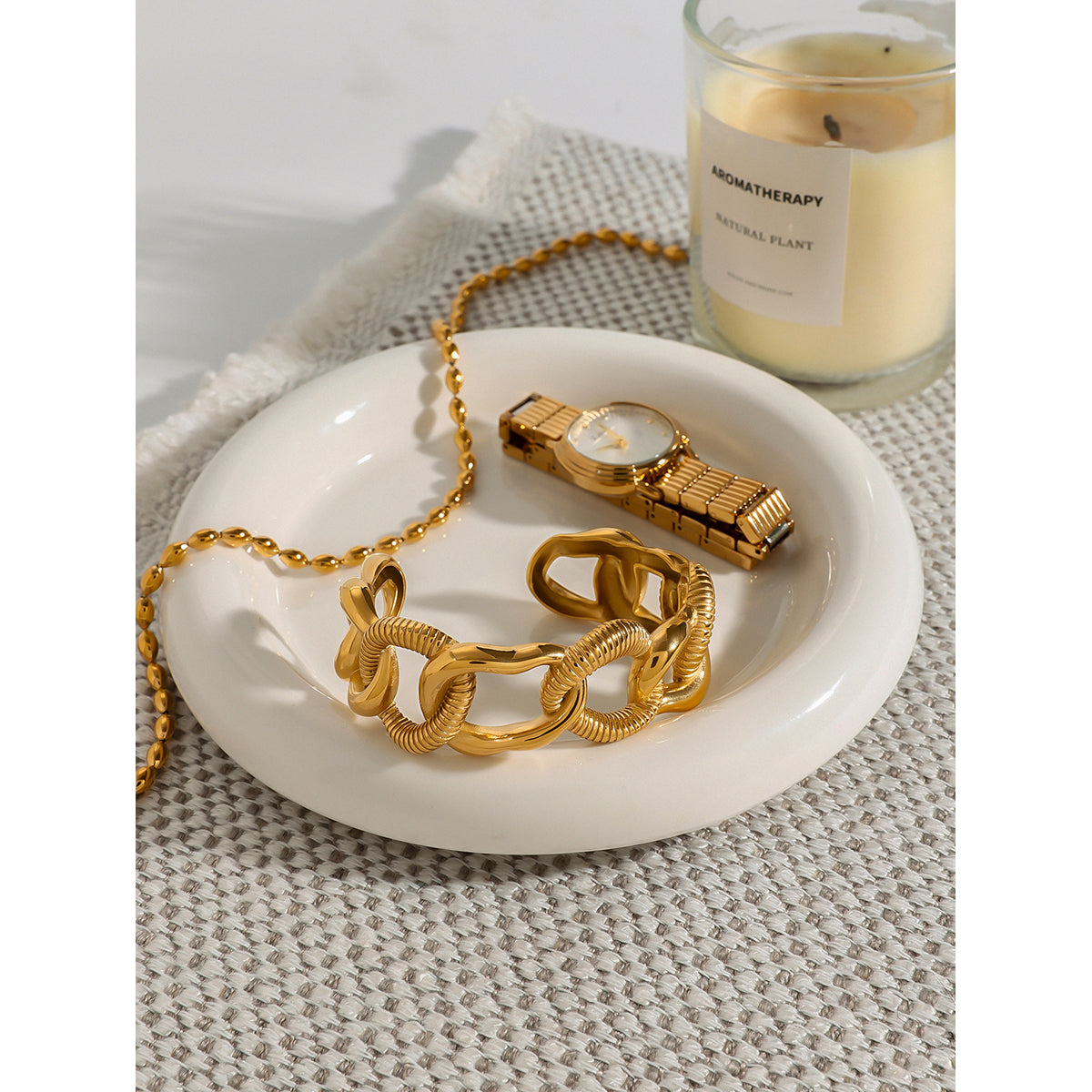 Dainty Seashell & Pearl Chain Necklace