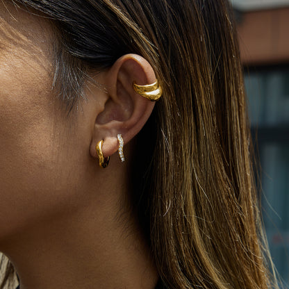 Organic Dome Ear Cuff