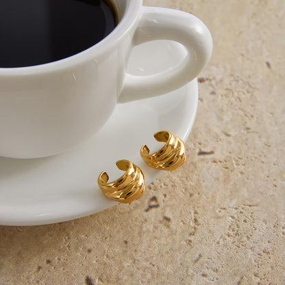 Organic Dome Ear Cuff