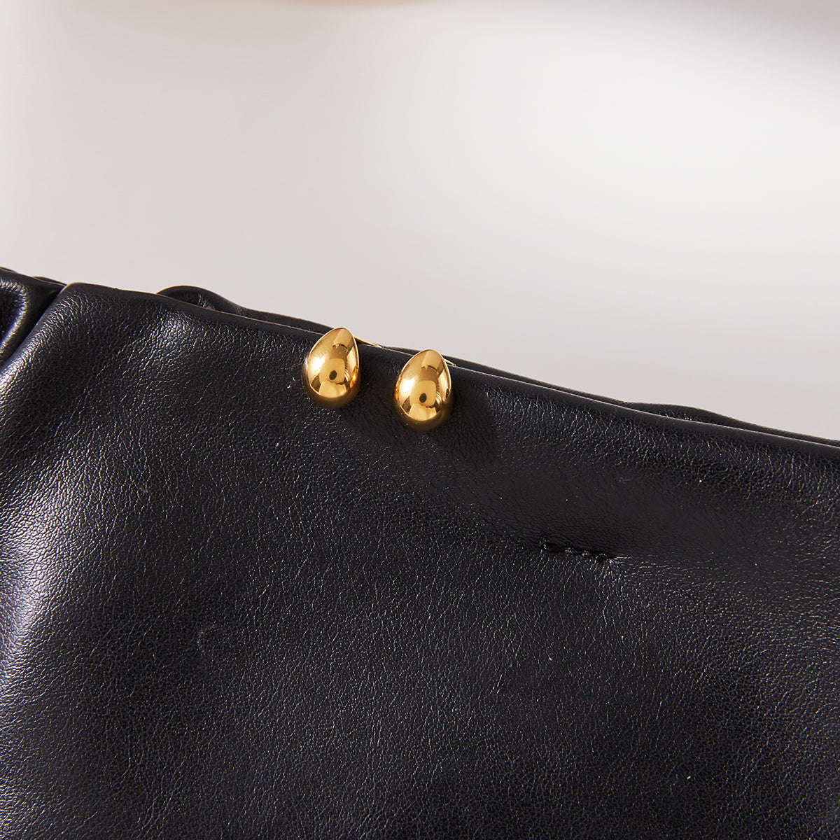 Artisan Gilded Spiral Hoops