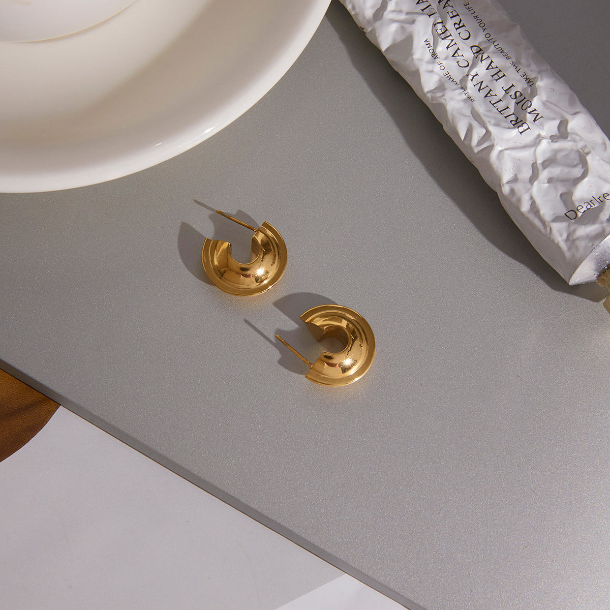 The Celestial Sunburst Hoops