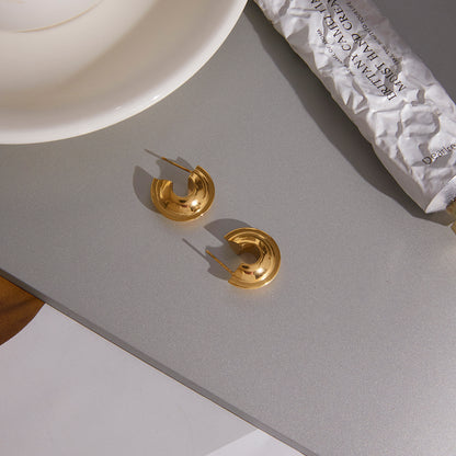 The Celestial Sunburst Hoops