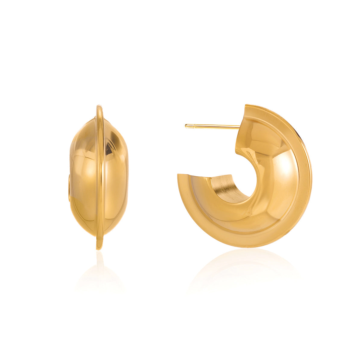 The Celestial Sunburst Hoops