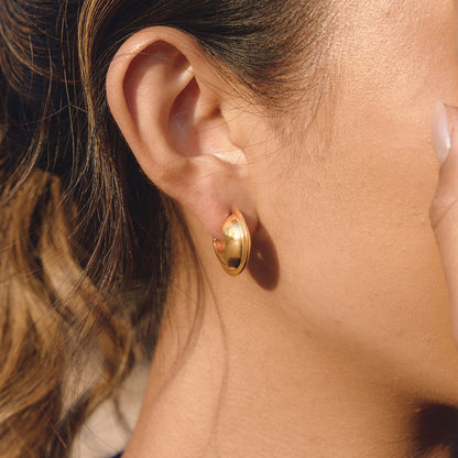 The Celestial Sunburst Hoops