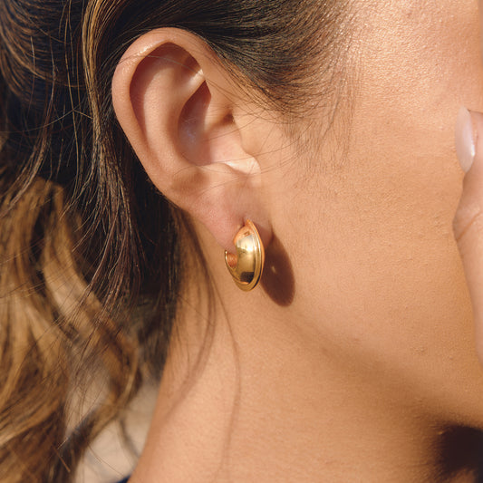 The Celestial Sunburst Hoops