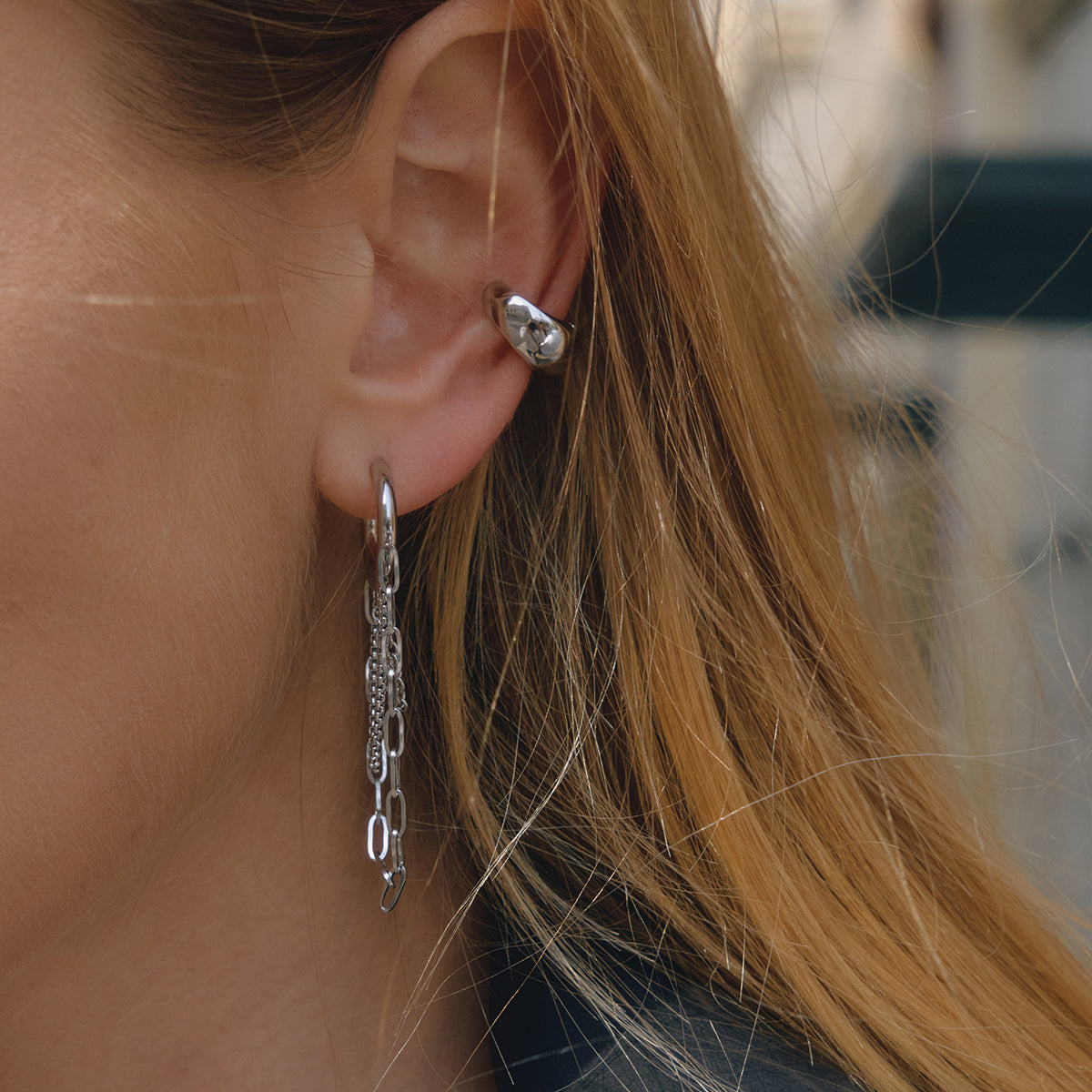 The Aura Tapered Molten Cuff