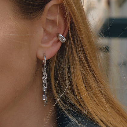 The Aura Tapered Molten Cuff
