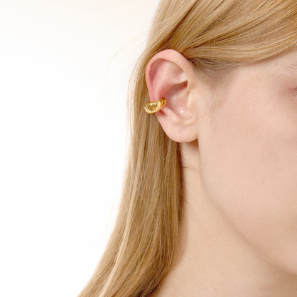 The Aura Tapered Molten Cuff