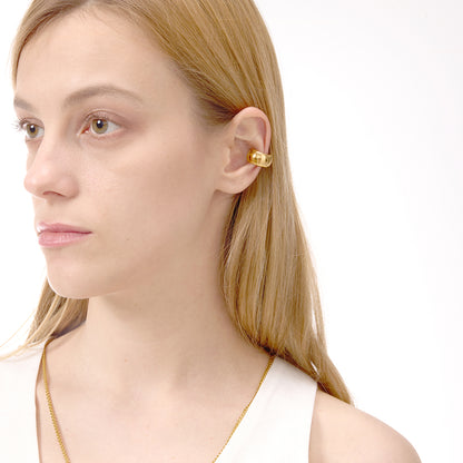 The Chunky Gold Earcuff