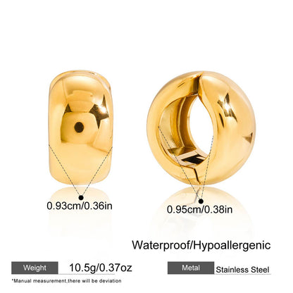 The Chunky Gold Earcuff