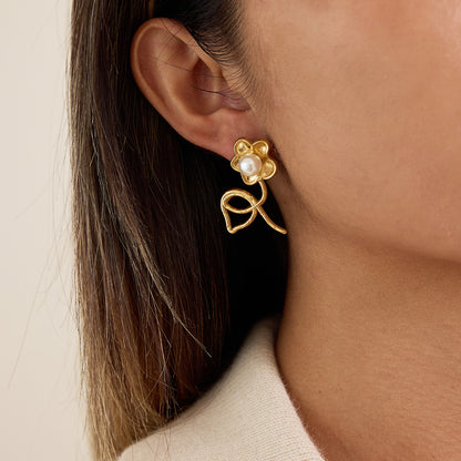 The Lillian Pearl Bloom Studs