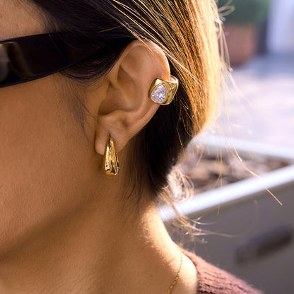 Luxe Glow Teardrop Cuffs