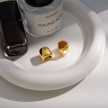 Luxe Glow Teardrop Cuffs