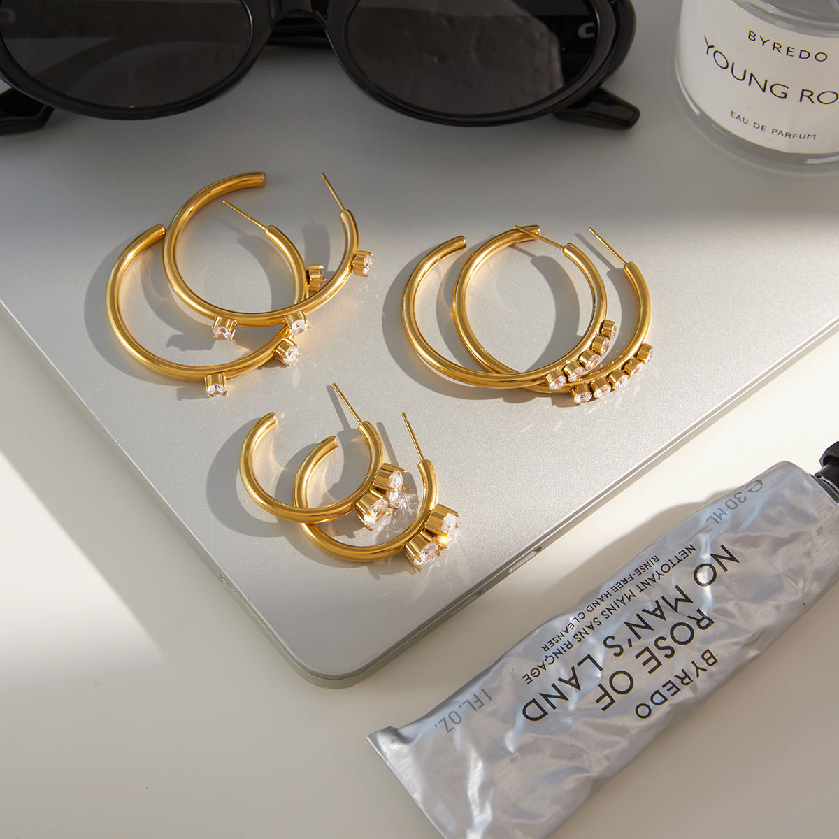 The Stellar Triple-Crystal Hoops