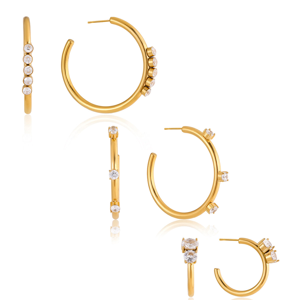 The Stellar Triple-Crystal Hoops