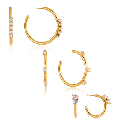 The Stellar Triple-Crystal Hoops