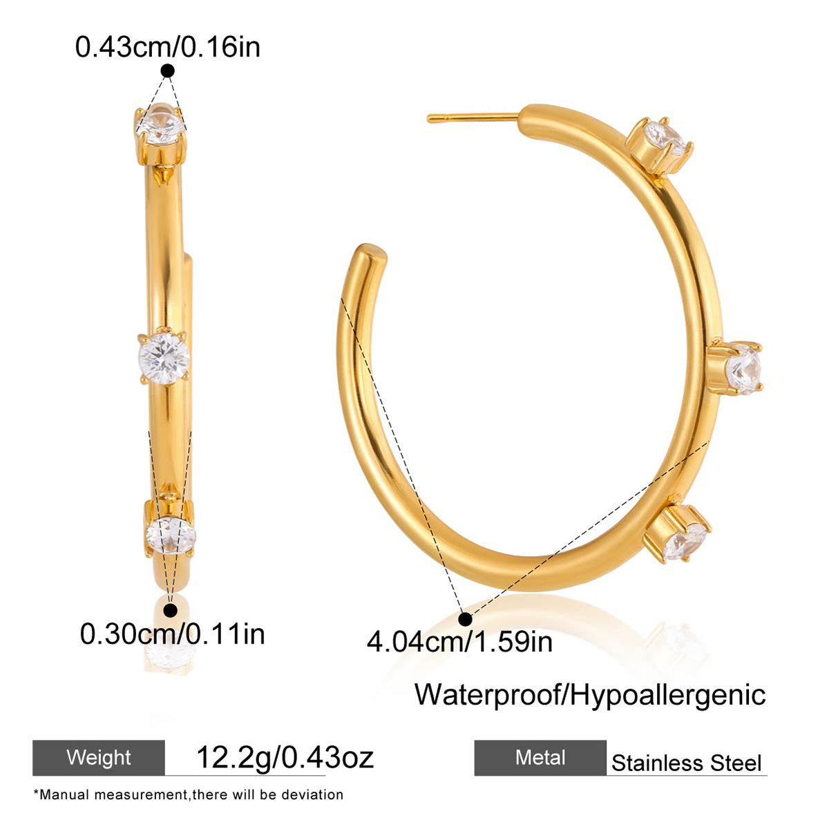 The Stellar Triple-Crystal Hoops