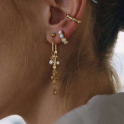 The Lumina Sunburst Studs