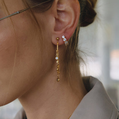 The Lumina Sunburst Studs