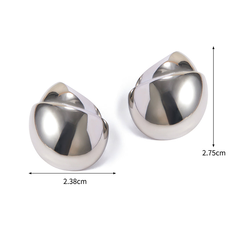 Zenith High-Shine Metallic Studs