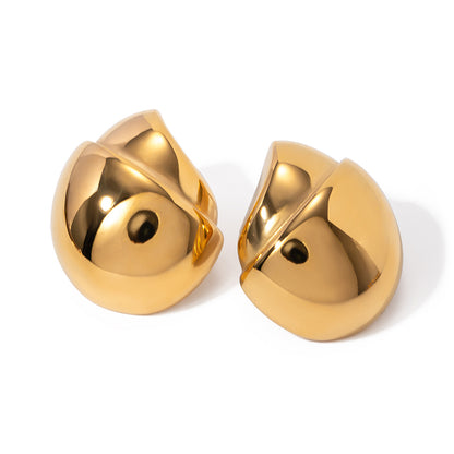 Luminous Liquid Gold Teardrops