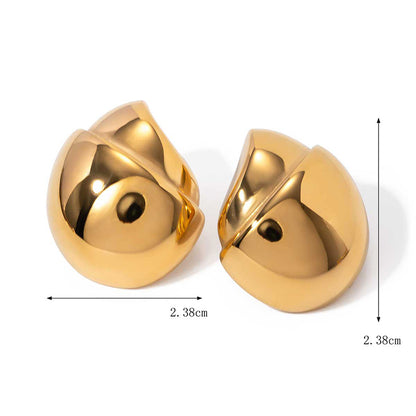 Luminous Liquid Gold Teardrops