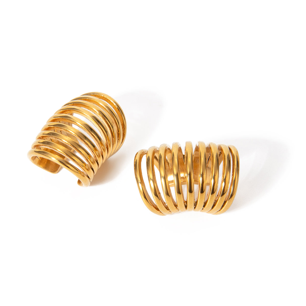 Spiral Gold Ear Cuff
