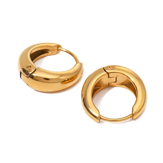 The Gilded Prism Hoops