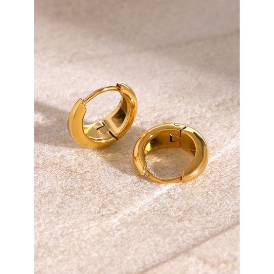 The Gilded Prism Hoops