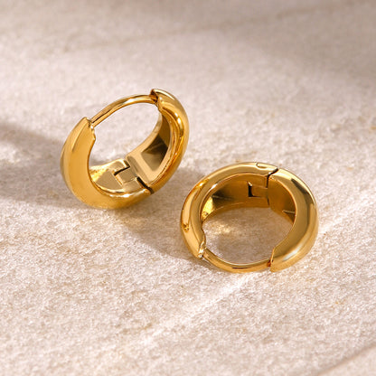 The Gilded Prism Hoops