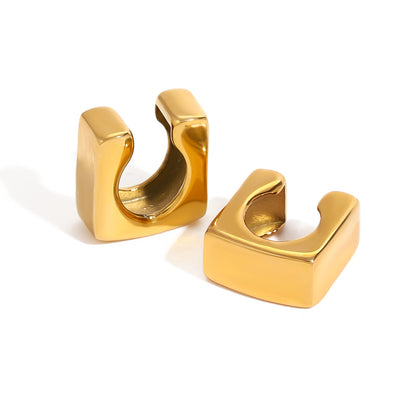 Chunky Square Ear Cuff