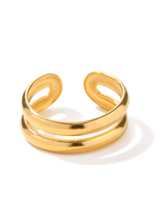 The Parallel Double-Band Earcuff