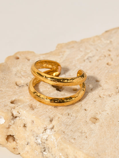 The Parallel Double-Band Earcuff