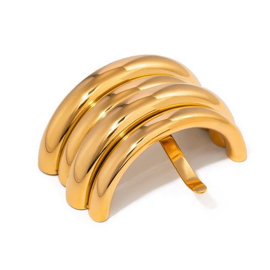 Bold Dome Hair Claw Clip