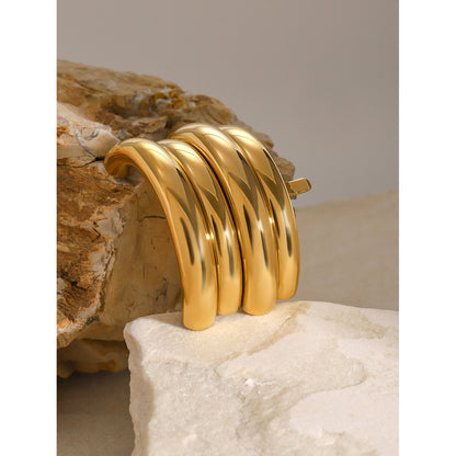 Bold Dome Hair Claw Clip