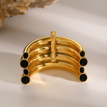 Bold Dome Hair Claw Clip