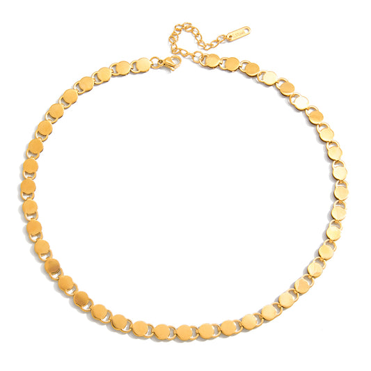 The Gilded Fluidity Necklace