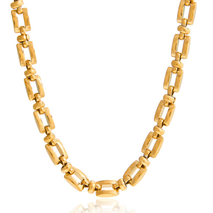 The Liquid Gilded Droplet Necklace