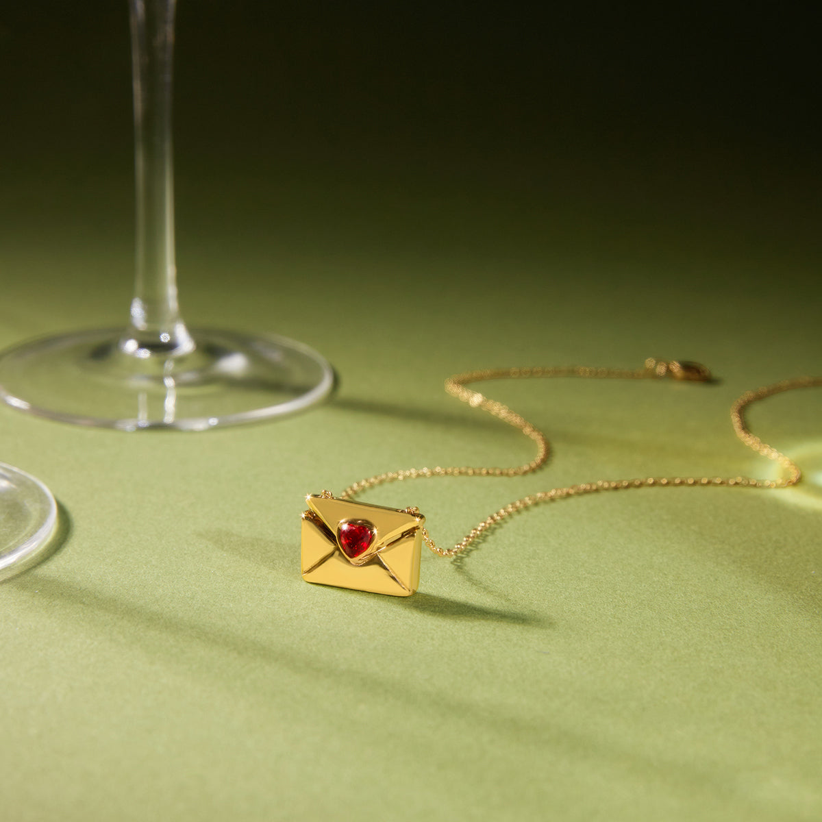 The Gilded Vertex Necklace