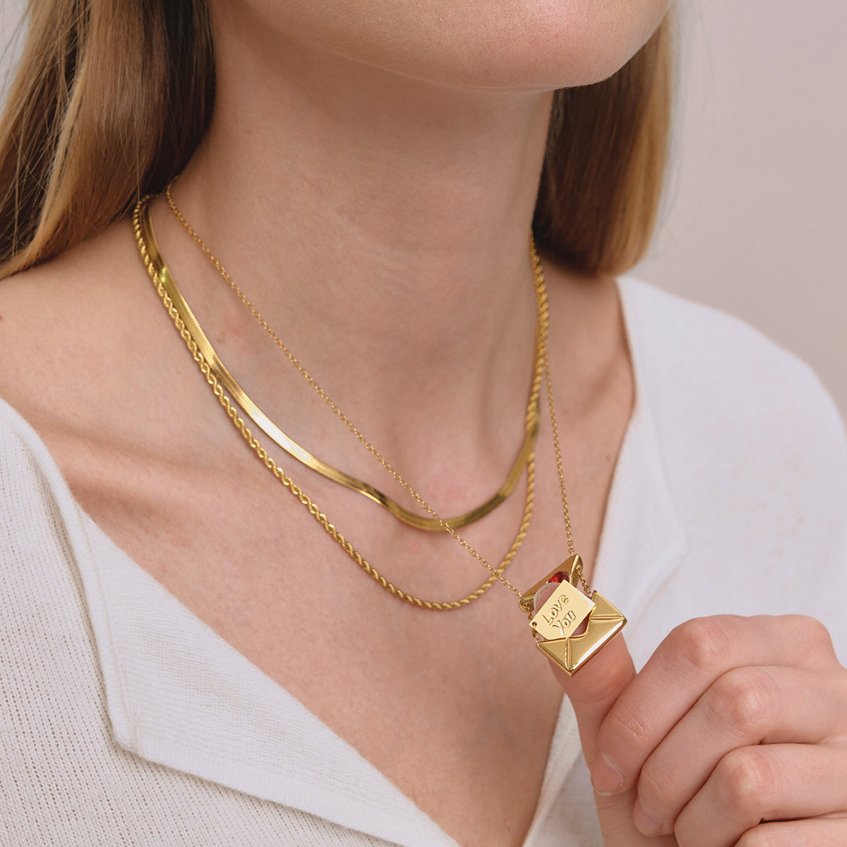 The Gilded Vertex Necklace