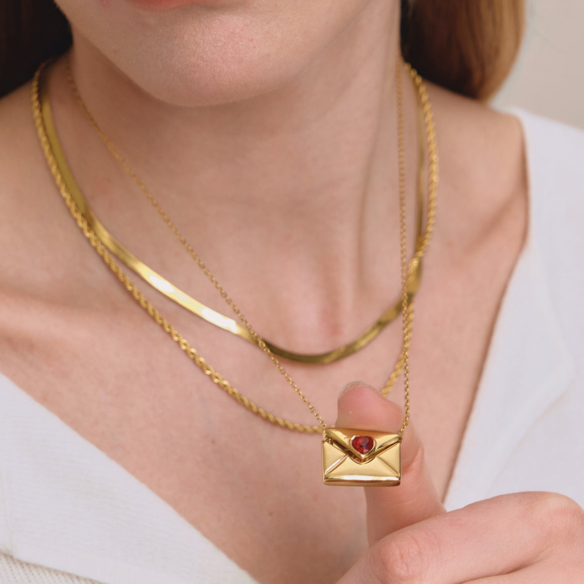 The Gilded Vertex Necklace