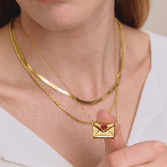 The Gilded Vertex Necklace