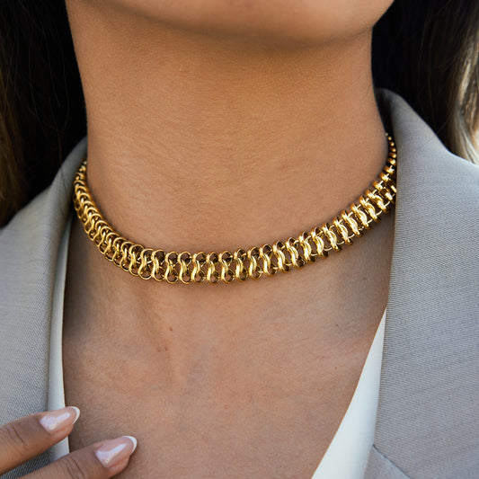 The Celestia Double-Layer Necklace